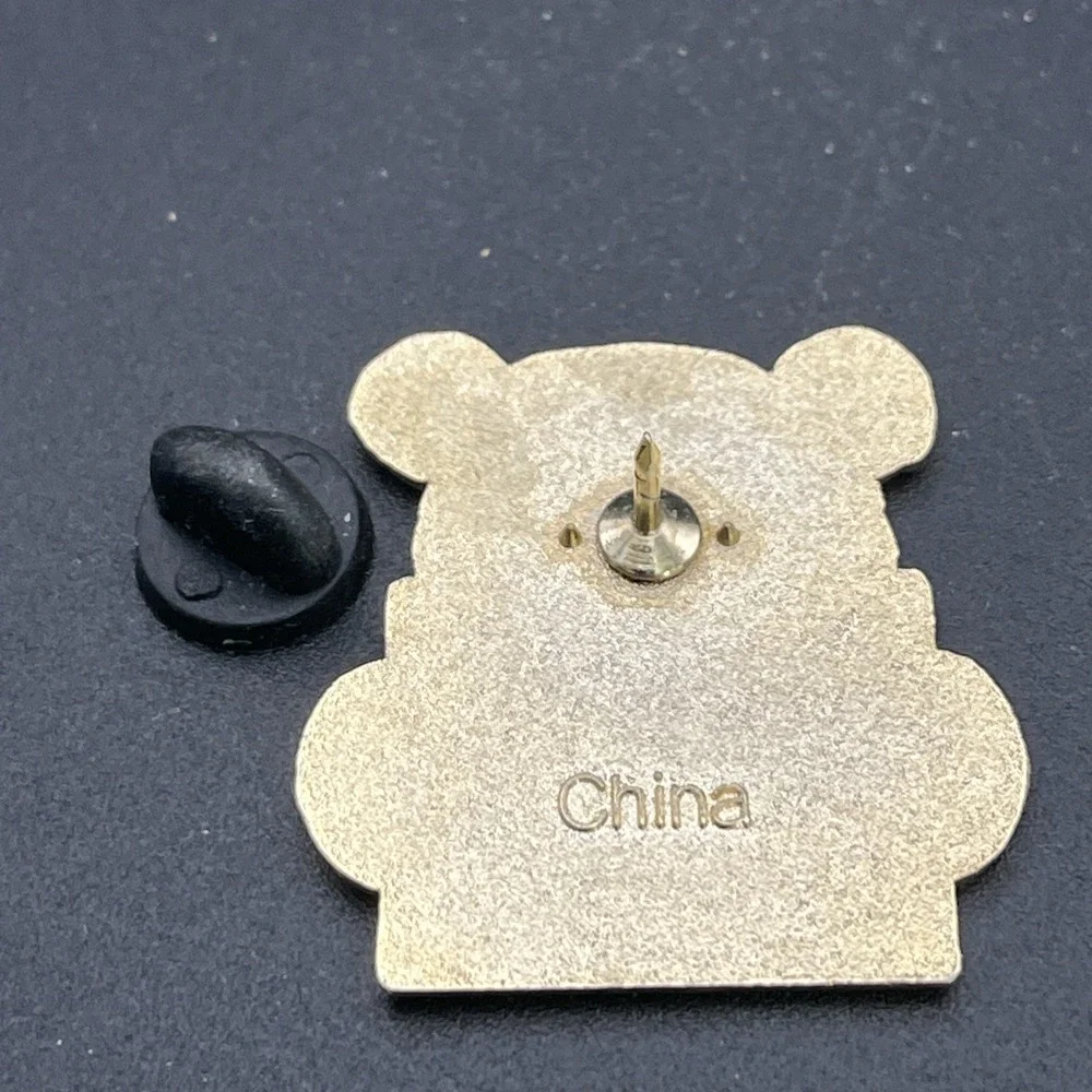 China Chinese Flag‎ Panda Lapel Hat Pin